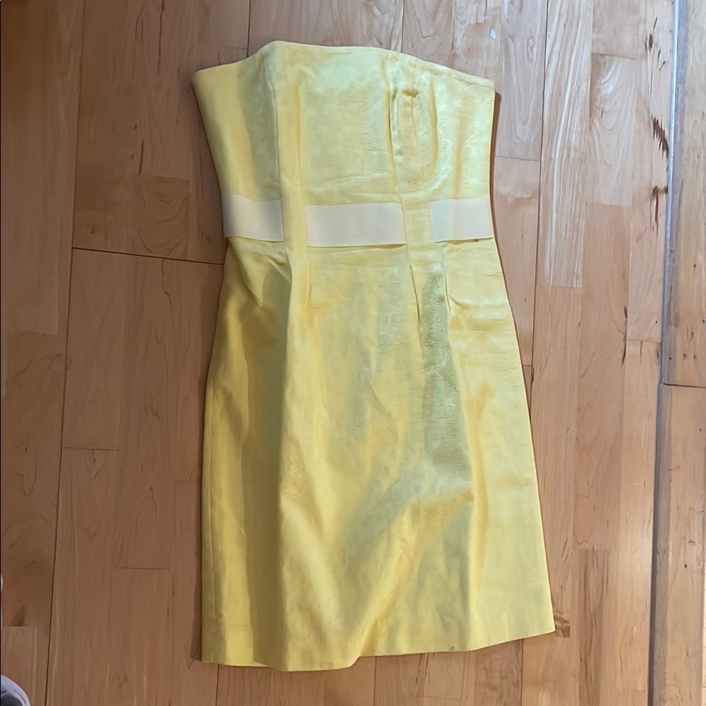 Lilly Pulitzer size 4 Strapless Sheath Dress Cocktail